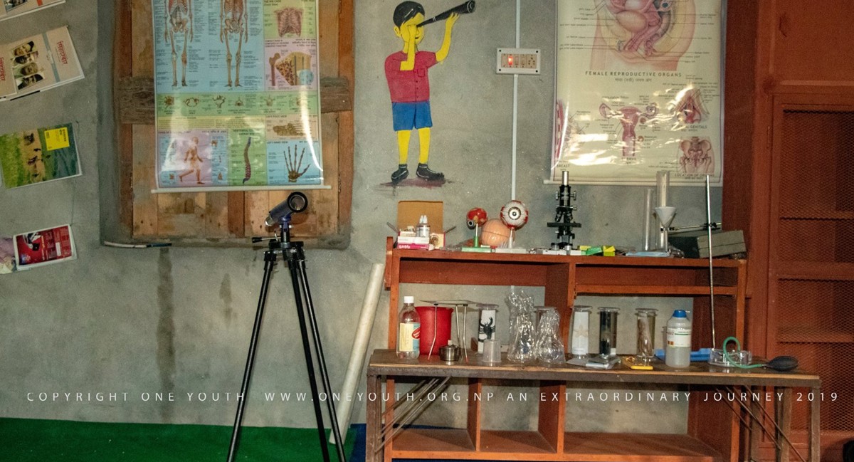 Providing Science Lab Equipments in Bajhang