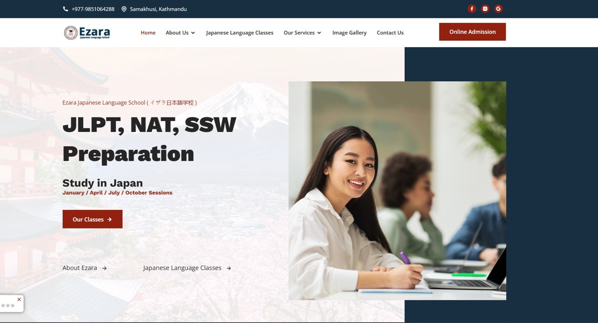 Website Design and  Development for NGOs, INGOs, Schools, and Colleges