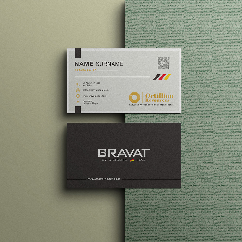 Visiting Card Design Mockup