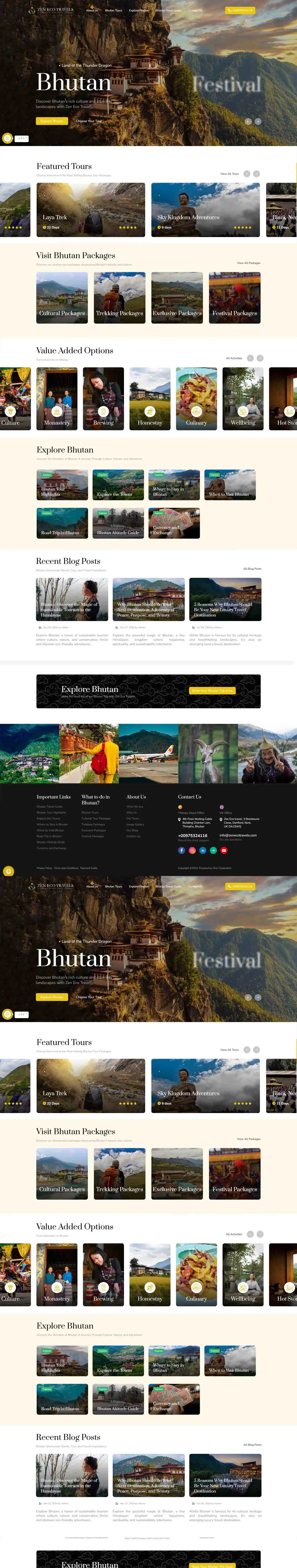 Travel Tour Website Design Company Nepal